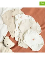 Body dla niemowląt - COOL CLUB Body (4 szt.) w kolorze beżowo-białym - miniaturka - grafika 1