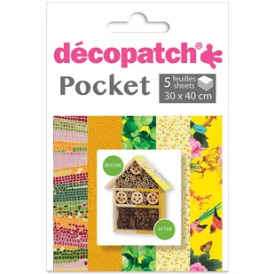 Papier Do Decoupage 5 Ark. 30 X 40 Cm Kolekcja No. 26, Decopatch - Decoupage - miniaturka - grafika 1