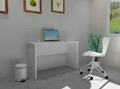 Biurka - Biurko Komputerowe Olek Biały 90 - miniaturka - grafika 1