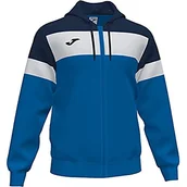 Kurtki męskie - Joma Crew IV kurtka męska i kamizelka, dla mężczyzn, L niebieska (royal-marino) - miniaturka - grafika 1