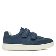Buty dla chłopców - Sneakersy Tommy Hilfiger T1X9-34342-1269 S Granatowy - miniaturka - grafika 1