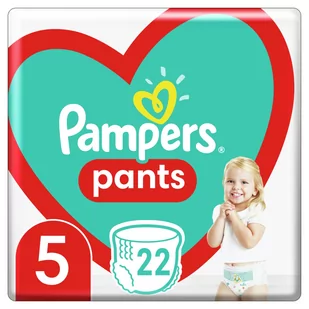 Pampers PROCTER & GAMBLE Pants 5 12-17 kg pieluchomajtki x 22 szt - Pieluchy - miniaturka - grafika 1