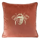 Poszewki na poduszki - Euro Firany Poszewka Eurofirany Velvet BLINK14 Ceglany 45x45 1216946 - miniaturka - grafika 1