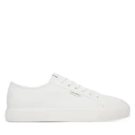 Klapki i japonki damskie - Japonki Tommy Jeans Tjw Cleated Jelly Summer Sandal EN0EN02954 Biały - miniaturka - grafika 1