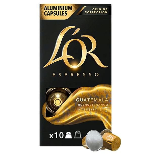 Kapsułki do Nespresso L'OR Espresso Guatemala Kawa 10 szt