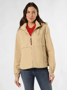 Tommy Hilfiger Kurtka damska Kobiety beżowy jednolity, XL - Kurtki damskie - miniaturka - grafika 1