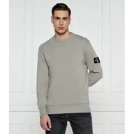 Bluzy męskie - CALVIN KLEIN JEANS Bluza BADGE Regular Fit - miniaturka - grafika 1