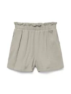 Spodenki damskie - Vero Moda Szorty w kolorze beżowym - miniaturka - grafika 1