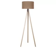 Lampy stojące - Duolla - Lampa podłogowa 1xE27/60W/230V brązowy/beżowy - miniaturka - grafika 1