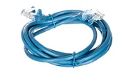 Patchcordy - Kabel krosowy patchcord U/utp kat.5e Cca niebieski - miniaturka - grafika 1