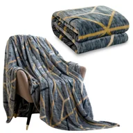 Koce - Koc 160 x 200 Mikrofibra Gładka Inger 12 - miniaturka - grafika 1