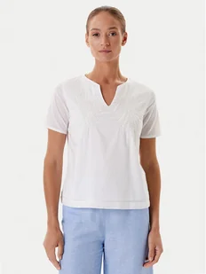 Tatuum Bluzka Simonetta T2509.051 Écru Regular Fit - Bluzki damskie - miniaturka - grafika 1