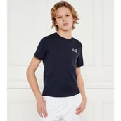 Koszulki dla chłopców - EA7 T-shirt | Regular Fit - miniaturka - grafika 1