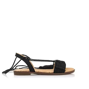 Sandały damskie MTNG | Sandały Maria 53186 | Damskie MTNG | Dorywczo sandały | Zapięcie z pętlą, czarny, 39 EU - Sandały damskie - miniaturka - grafika 1