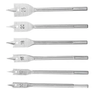 Wiertła - Top Tools Wiertła łopatkowe do drewna 10 - 25 mm 6 sztuk - miniaturka - grafika 1
