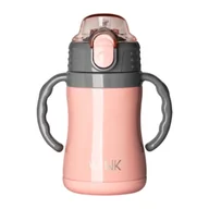 Shakery i bidony sportowe - Mini bidon termiczny PINK - miniaturka - grafika 1