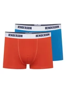 Majtki męskie - Bokserki Switch Henderson 2-pak pomarańczowy, morski 2XL - miniaturka - grafika 1