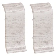 Listwy przypodłogowe - ERGO Łącznik PCV Ergo56 407 Dąb Siwy 2 szt. - miniaturka - grafika 1