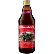 Soki i napoje niegazowane - SOK Z CZARNEJ PORZECZKI NFC BIO 750 ml - RABENHORST - miniaturka - grafika 1