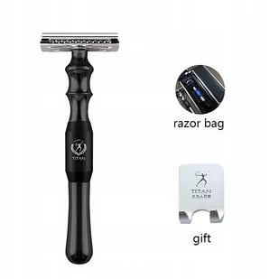 Maszynka do golenia na żyletki golarka etui Titan - Maszynki do golenia i wkłady - miniaturka - grafika 1