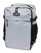 Walizki - Walizka plecak kabinowy 40x20x25 cm Spilbergen 20l szary pasuje Ryanair - miniaturka - grafika 1