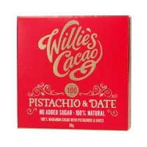 Willies Cacao Czekolada Pistacje i daktyle Pistachio and Date 50 g - Czekolada - miniaturka - grafika 1