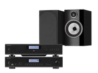 Zestawy stereo - Rotel A14 MkII (czarny) + CD14 MkII (czarny) + 706 S3 (czarny) - miniaturka - grafika 1