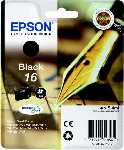 Tusz Epson Tusz C13T16214022, T162140 black