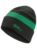 Czapki dla dzieci - Jack Wolfskin Czapka dziecięca Stripy Knit K Beanie - miniaturka - grafika 1