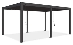 Pergola tarasowa DELUXE 3,6x5,3 Anthracite - Gutroof - Kratki i pergole Pergola tarasowa DELUXE 3,6x5,3 Anthracite - Gutroof - Kratki i pergole - miniaturka - grafika 1