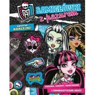 Książki edukacyjne - Monster High. Łamigłówki z pazurem - miniaturka - grafika 1