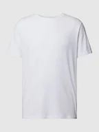 Piżamy męskie - T-shirt z okrągłym prążkowanym dekoltem w zestawie 2 szt. - miniaturka - grafika 1