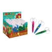 Nożyczki - Starpak Nożyczki ząbkowane 13,5cm p24. cena za 1szt - miniaturka - grafika 1