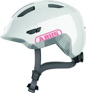 Kaski rowerowe - Abus Smiley 3.0 ACE LED Shiny White S Dziecięcy kask rowerowy - miniaturka - grafika 1