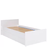 Łóżka - Łóżko 90 x 200 C15 Cosmo Maridex Biały Mat - miniaturka - grafika 1