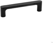 Zawiasy, okucia i inne akcesoria - Uchwyt meblowy podłużny Pinta 128 Drewniany Czarny - miniaturka - grafika 1