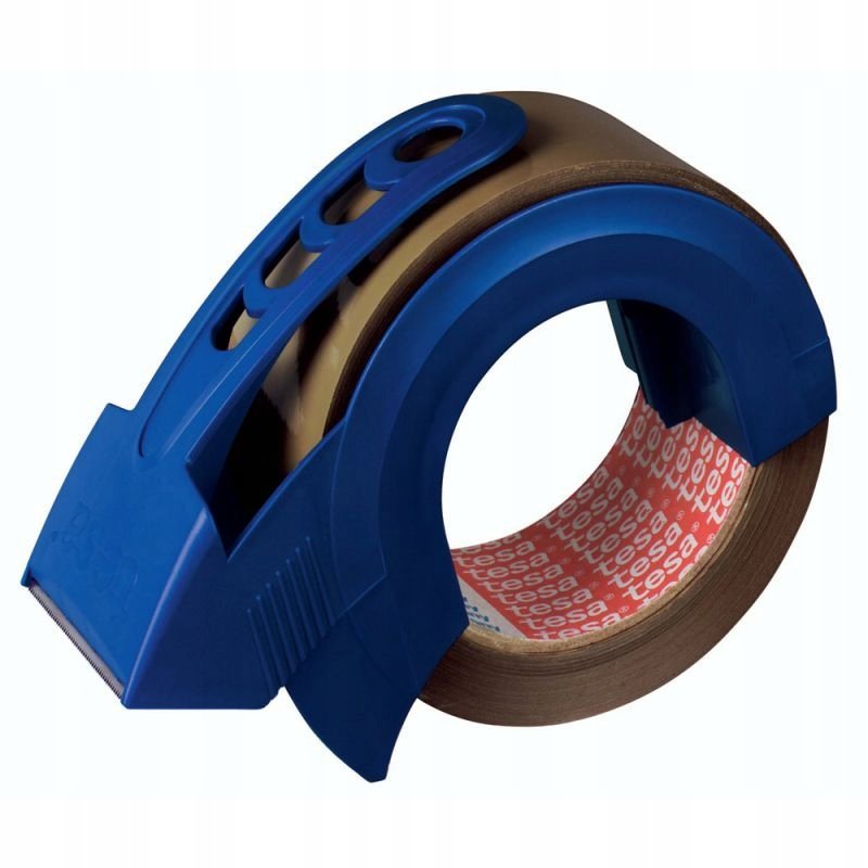 Tesa Dyspenser do Taśmy Pakowej i Taśma Pakowa Brązowa 50mm x 66m