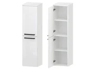 Szafki łazienkowe - Słupek Łazienkowy Typu Loft ATHOS 35 2D L - Uchwyt Czarny Mat - miniaturka - grafika 1