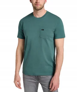 T-shirt Lee POCKET TEE 112355581 Evergreen S - Koszulki męskie - miniaturka - grafika 1