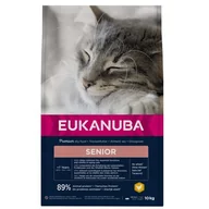 Sucha karma dla kotów - Eukanuba Senior All Breeds Top Condition Chicken & Liver 10 kg - miniaturka - grafika 1