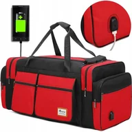 Torby podróżne - ﻿Torba podróżna sportowa turystyczna treningowa BAGAŻ na trening DUŻA 135L - miniaturka - grafika 1