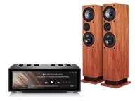 Zestawy stereo - Rose RS520 (czarny) + Response DT8 (wiśnia) - miniaturka - grafika 1
