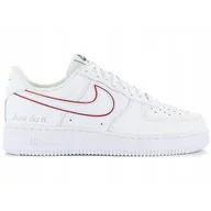 Buty trekkingowe męskie - Buty na co dzień męskie NIKE AIR FORCE 1 skóra - miniaturka - grafika 1