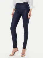 Spodnie damskie - Morgan Jeansy 212-PALONA Granatowy Slim Fit - miniaturka - grafika 1