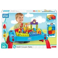 Klocki - Mega Bloks Stolik z klockami niebieski FGV05 - miniaturka - grafika 1