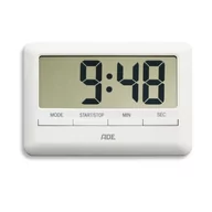 Minutniki - ADE TD 1600 Digitaler deska Timer, tworzywo sztuczne, biały, 10,1 x 7 x 1,1 cm TD1600 - miniaturka - grafika 1