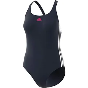 Adidas Damski kostium kąpielowy FIT SUIT 3S FIT SUIT 3S, legend ink/White, 34 (rozmiar producenta: 40) - Stroje kąpielowe - miniaturka - grafika 1