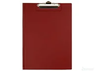 Teczki i skoroszyty - Tres Teczka Clipboard bordo A4 - miniaturka - grafika 1