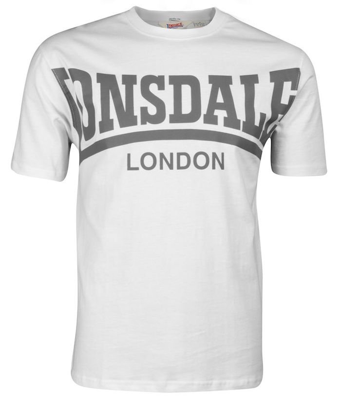 T-shirt LONSDALE YORK biały-L