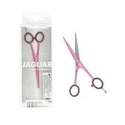 Nożyczki fryzjerskie - Jaguar Nożyczki fryzjerskie PRETTY PINK 5,5" WHITE LINE 45255-3 - miniaturka - grafika 1